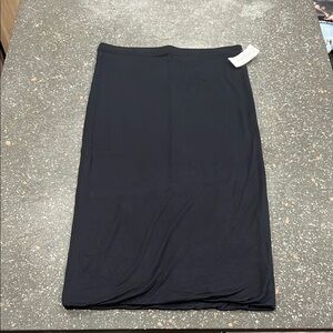 Top Shop  Black Women's Midi Skirt